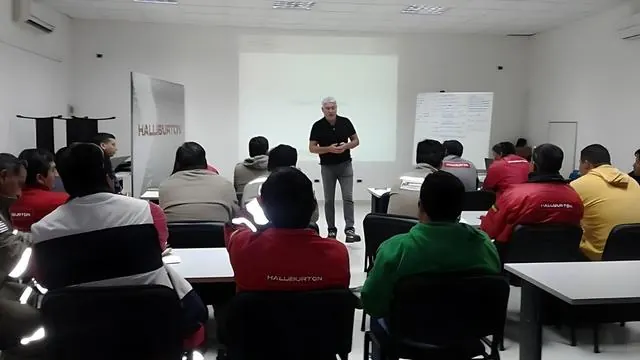 Capacitación de conductores en aula
